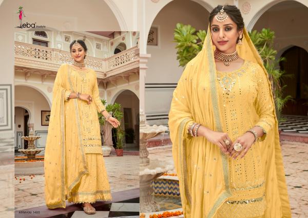 Eba Armani 3 Wedding Wear Georgette Designer Salwar Kameez